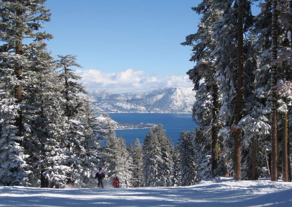 Lake Tahoe view from Northstar