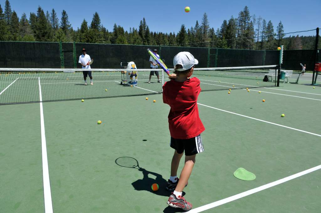tennis at Tahoe Donner